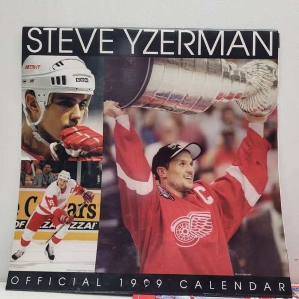 Vintage 1999 Steve Yzerman Calendar